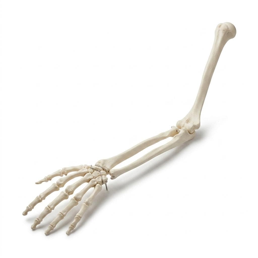 Upper Limb Educational Bones (Each Bone Separate)