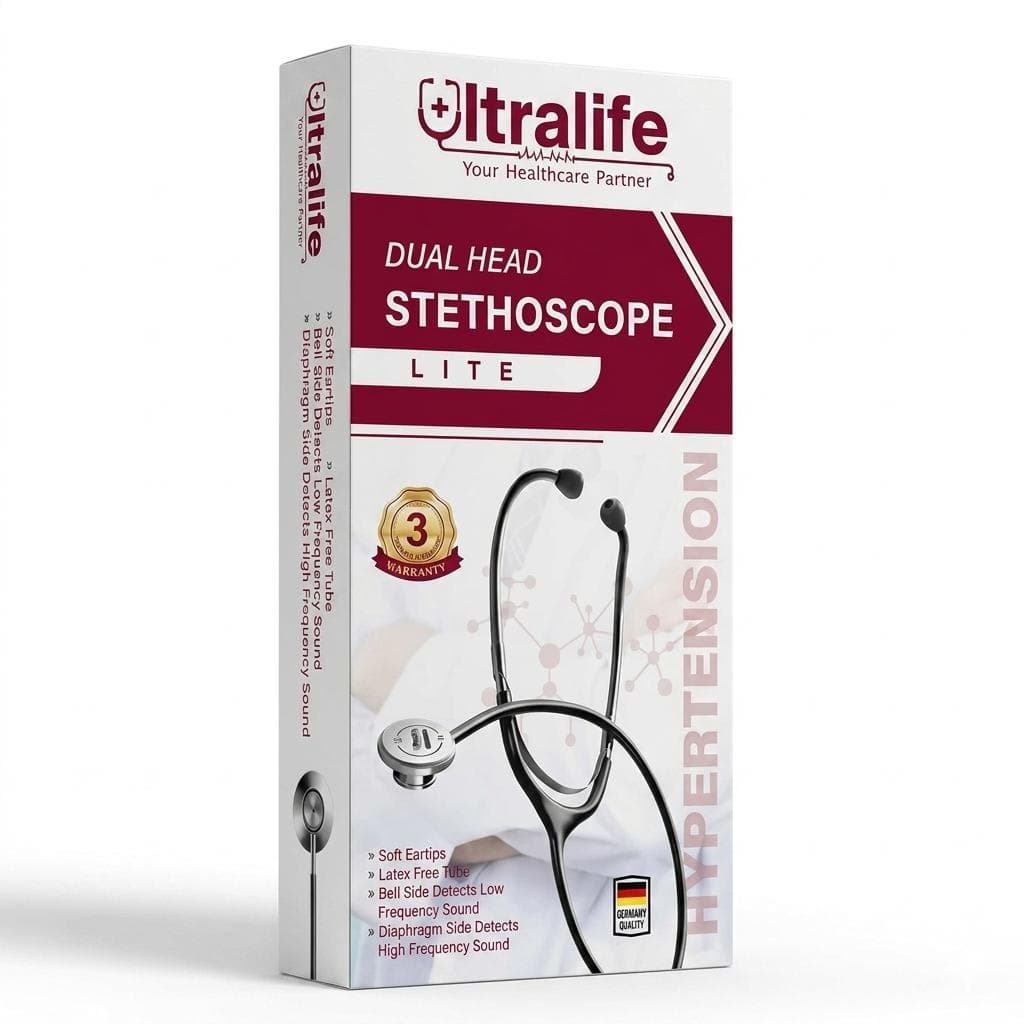 Ultralife Dual Head Stethoscope Lite